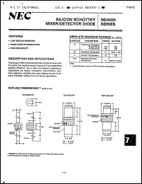 Click here to download ND4131M5W Datasheet