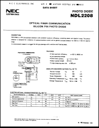 Click here to download NDL2208 Datasheet