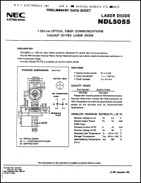 Click here to download NDL5055 Datasheet
