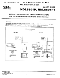 Click here to download NDL5501P Datasheet