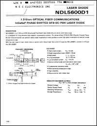 Click here to download NDL5600D1 Datasheet