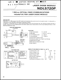 Click here to download NDL5720P Datasheet