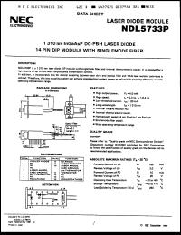 Click here to download NDL5733P Datasheet