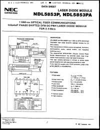 Click here to download NDL5853PA Datasheet