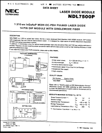 Click here to download NDL7500P Datasheet