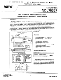 Click here to download NDL7537P Datasheet