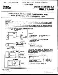 Click here to download NDL7550P Datasheet