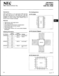 Click here to download UPB100474AD6 Datasheet