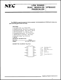 Click here to download UPB555C Datasheet