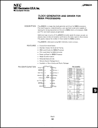 Click here to download UPB8224D Datasheet