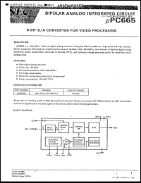 Click here to download UPC665GS Datasheet