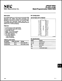 Click here to download UPD23C1000C Datasheet