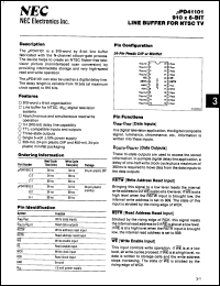 Click here to download UPD41101G2 Datasheet