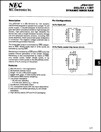 Click here to download UPD41257L12 Datasheet