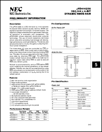 Click here to download UPD414256C10 Datasheet