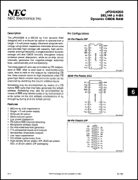 Click here to download UPD424268LA10 Datasheet