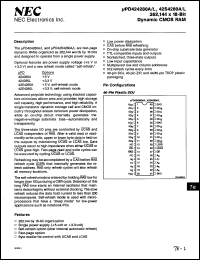 Click here to download UPD424280LG5M-A80 Datasheet