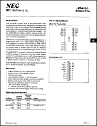 Click here to download UPD42601C60 Datasheet