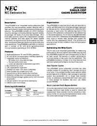 Click here to download UPD43608R3 Datasheet