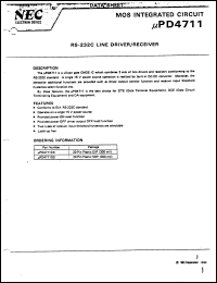 Click here to download UPD4711CX Datasheet