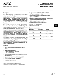 Click here to download UPD70136L16 Datasheet