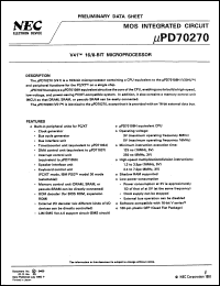 Click here to download UPD70270GD5BD Datasheet