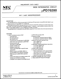 Click here to download UPD70280GD5BD Datasheet