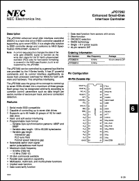 Click here to download UPD7262D18 Datasheet