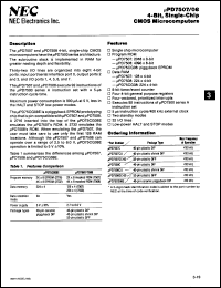 Click here to download UPD7508HC174 Datasheet