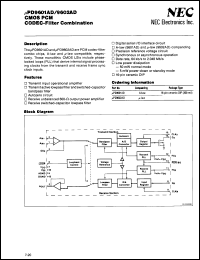 Click here to download UPD9602AD Datasheet