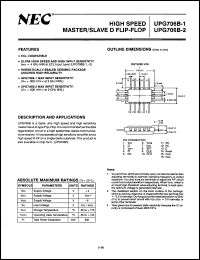 Click here to download UPG706B2 Datasheet