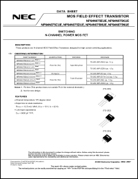 Click here to download NP84N075NUE-S18-AY Datasheet