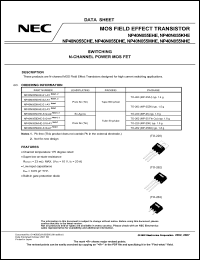 Click here to download NP40N055NHE-S18-AY Datasheet