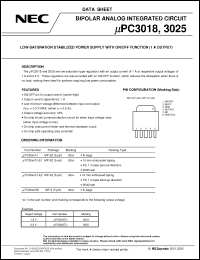 Click here to download UPC3025TJ-E2 Datasheet