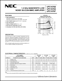 Click here to download UPC1676G-T1 Datasheet