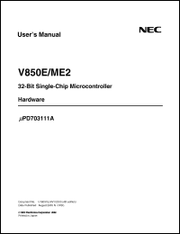 Click here to download UPD703111AF1-13-GA3 Datasheet