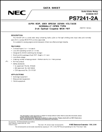 Click here to download PS7241-2A-F3-A Datasheet