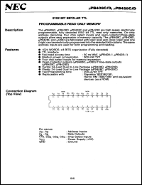 Click here to download UPB428D Datasheet
