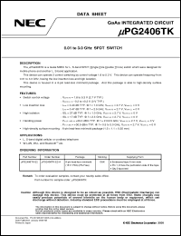 Click here to download UPG2406TK-E2-A Datasheet