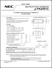 Click here to download UPA2451C Datasheet