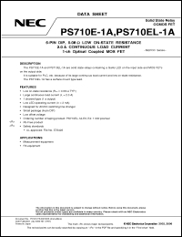 Click here to download PS710EL-1A-E3-A Datasheet