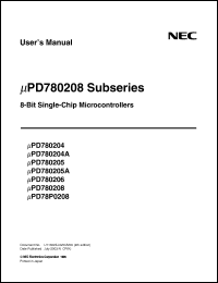 Click here to download D780206GF Datasheet