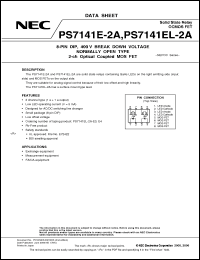 Click here to download PS7141E-2A Datasheet