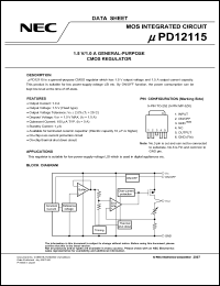 Click here to download UPD12115 Datasheet