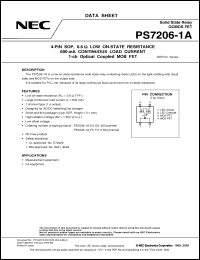 Click here to download PS7206-1A-E4-A Datasheet