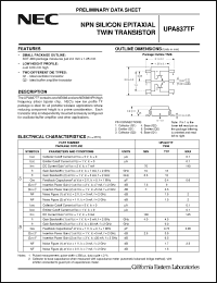 Click here to download UPA837TF Datasheet