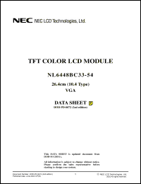 Click here to download NL6448BC33-54 Datasheet
