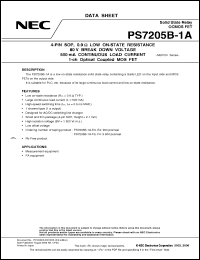Click here to download PS7205B-1A_1 Datasheet