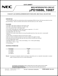 Click here to download UPD16687P Datasheet