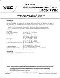 Click here to download UPC8179TK-E2-A Datasheet